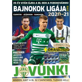 Bajnokok Ligája-rajt 2020-21 magazin (Panini-kártyákkal) Bajnokok Ligája-rajt 2020-21 magazin (Panini-kártyákkal)