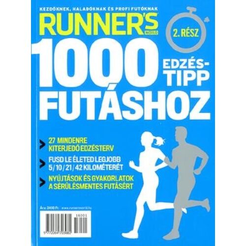 Runner’s World - 1000 Edzéstipp futáshoz