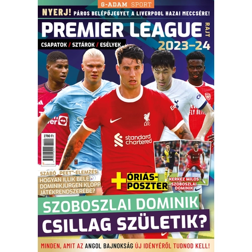 Premier League-rajt 2023-24 (Panini Premier League 2024 Adrenalyn XL kártyákkal)